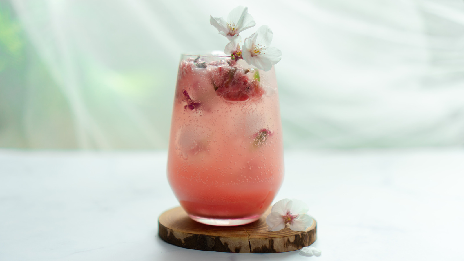 Garnish Your Cocktail With Cherry Blossoms To Celebrate Spring