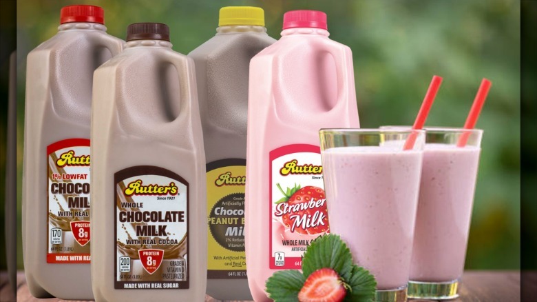 Flavored milks from Rutter's