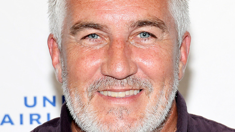 GBBO judge Paul Hollywood smiling