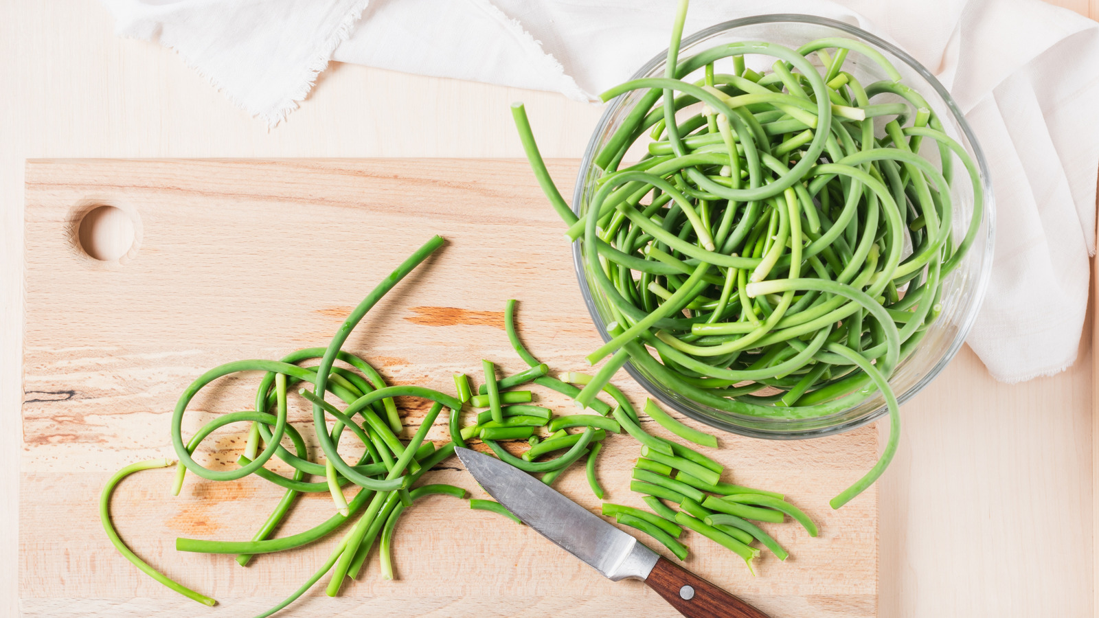 Get More Out Of Garlic Scapes With This Steak-Worthy Compound Butter