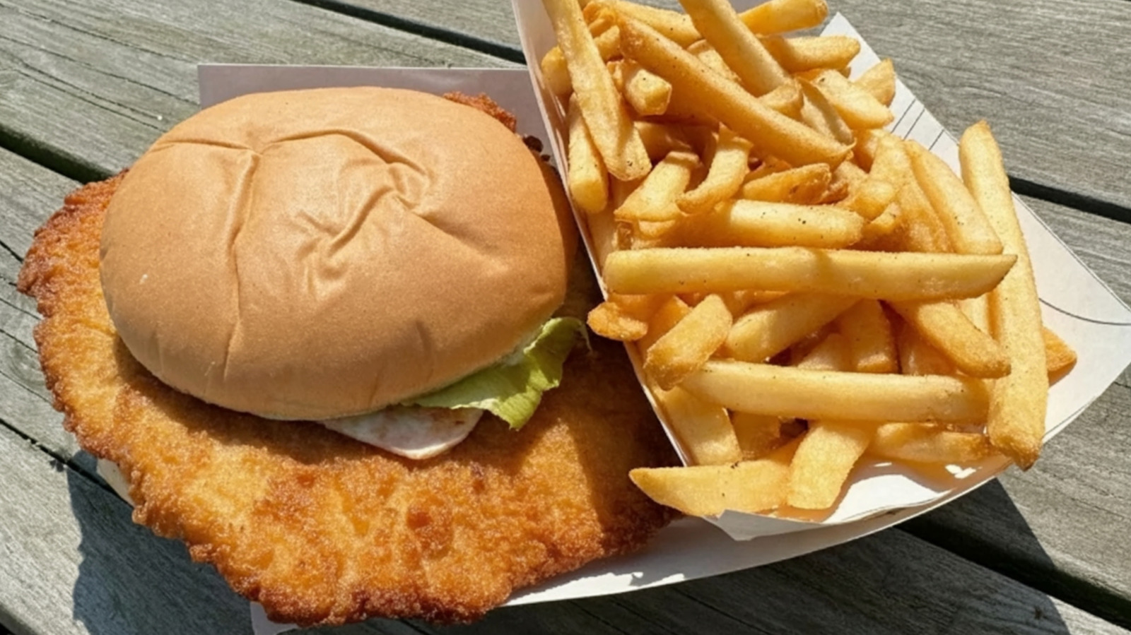 Giant Fried Pork Sandwiches Are A Delicacy At This Gas Station Worth The Pit Stop