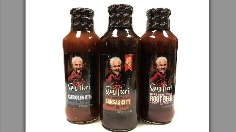 Guy Fieri BBQ sauce set