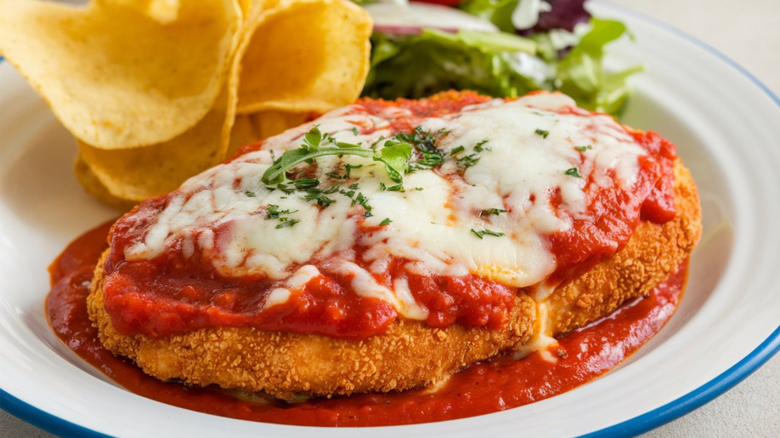 Give Chicken Parmesan A Veggie Twist With Cabbage - Tasting Table