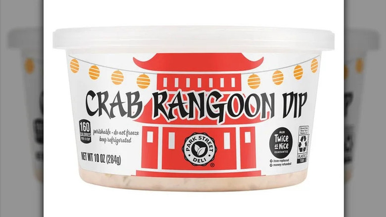 The Park Street Crab Rangoon Dip from Aldi on white background