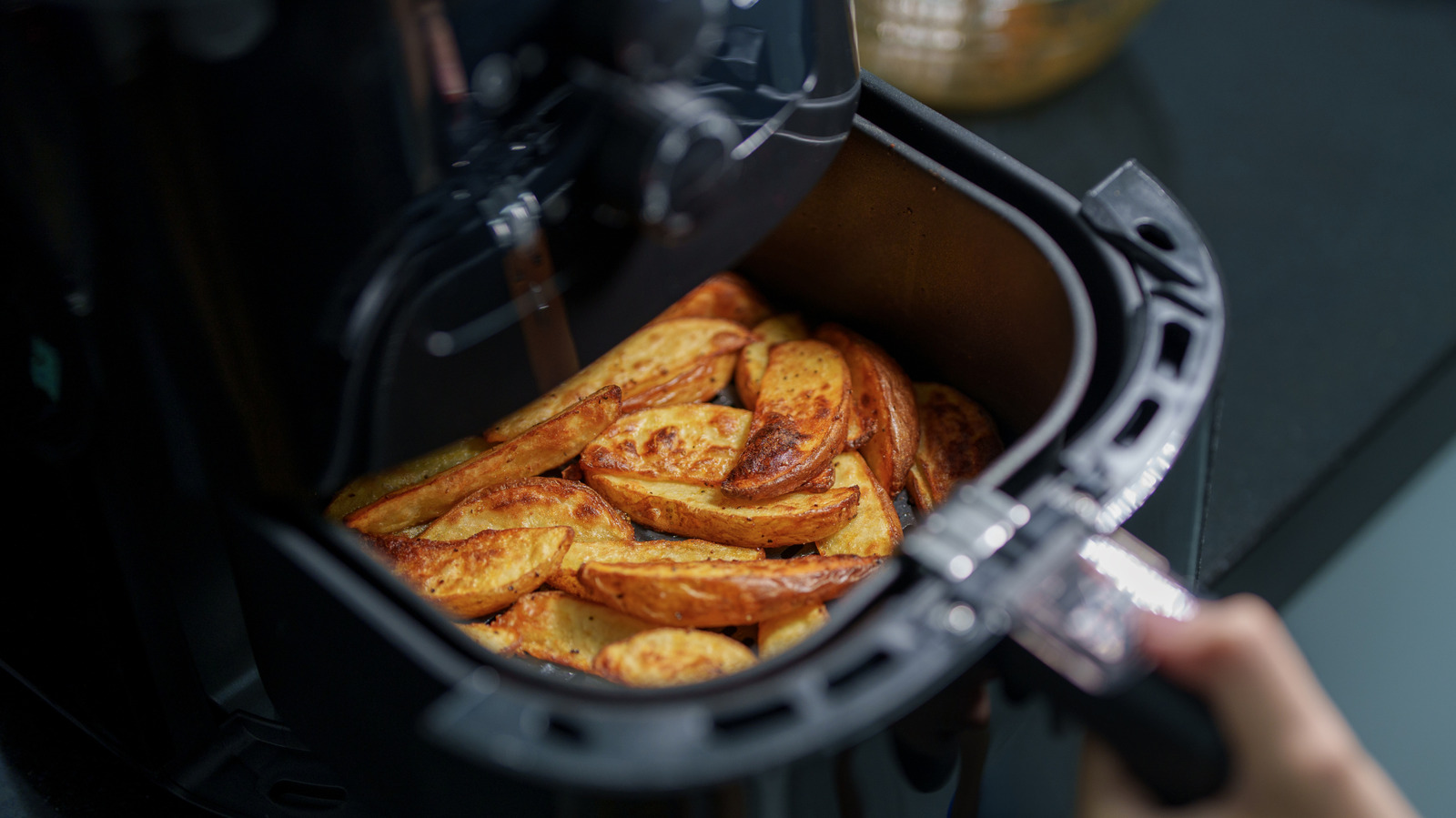 Give Homemade French Fries Extra Crispiness By Tossing Them In One Ingredient Before Air Frying