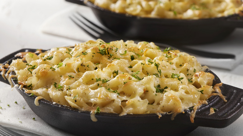 Mac and cheese in a dish