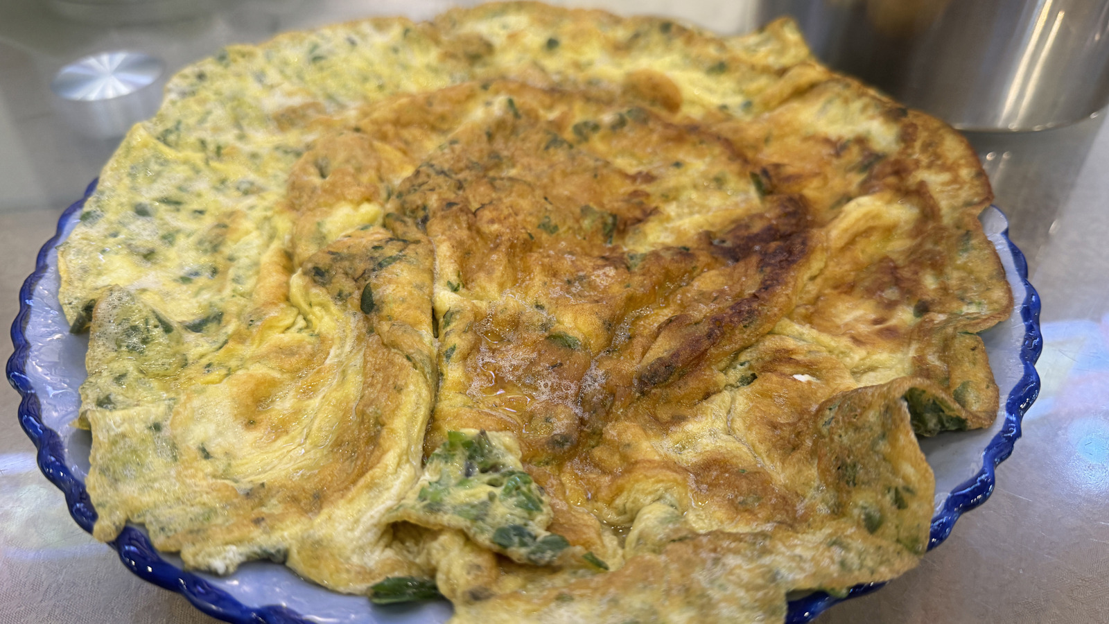 Give Omelets A Salty Chinese-Style Upgrade With One Overlooked Ingredient