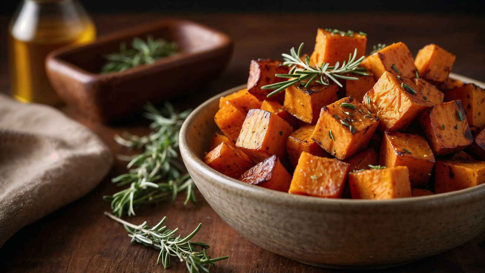 Give Your Roasted Sweet Potatoes A Spicy-Sweet Flair With This Easy Swap - Tasting Table