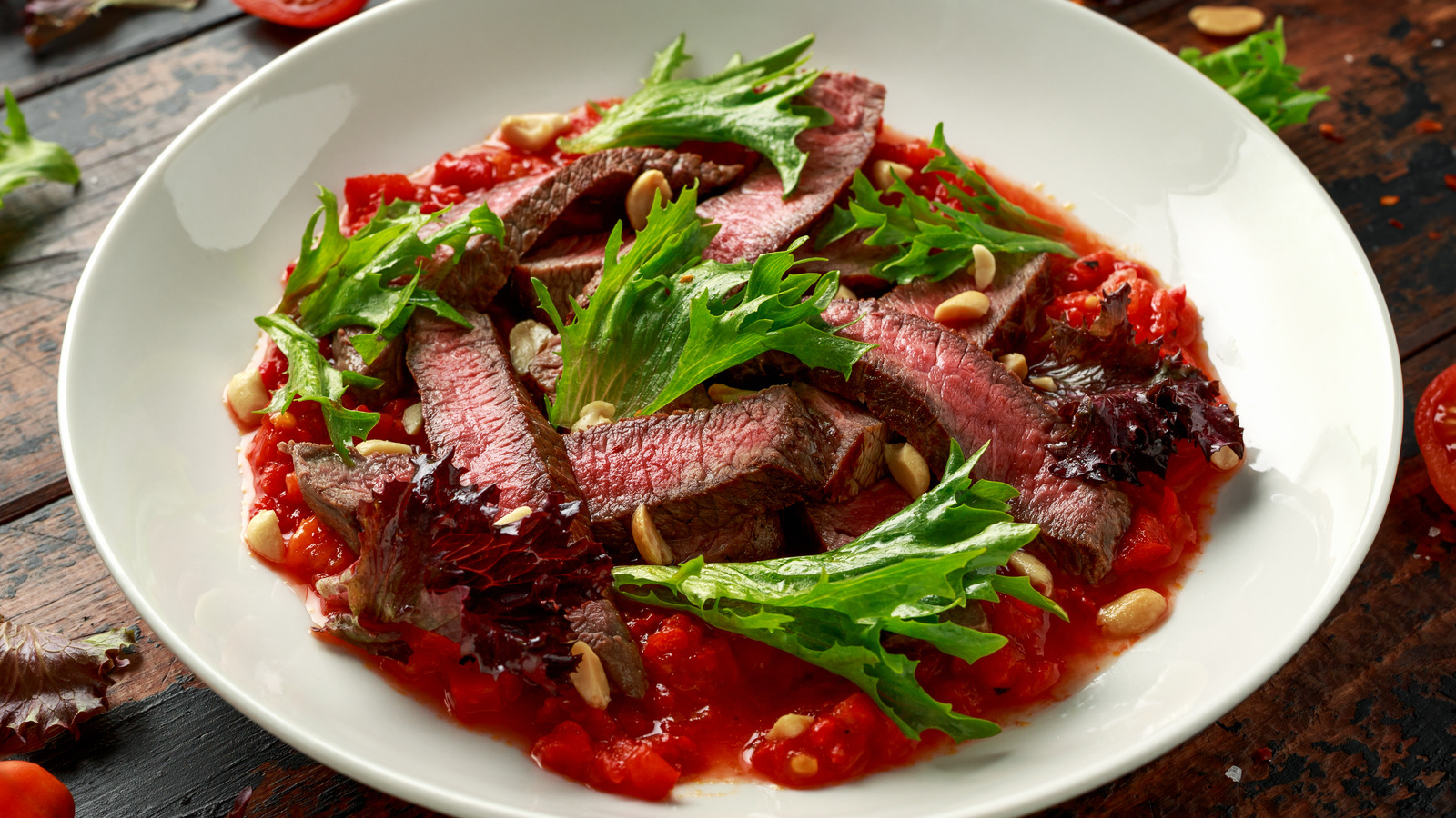 Give Your Steak A Spanish Twist With A Drizzle Of Romesco Sauce