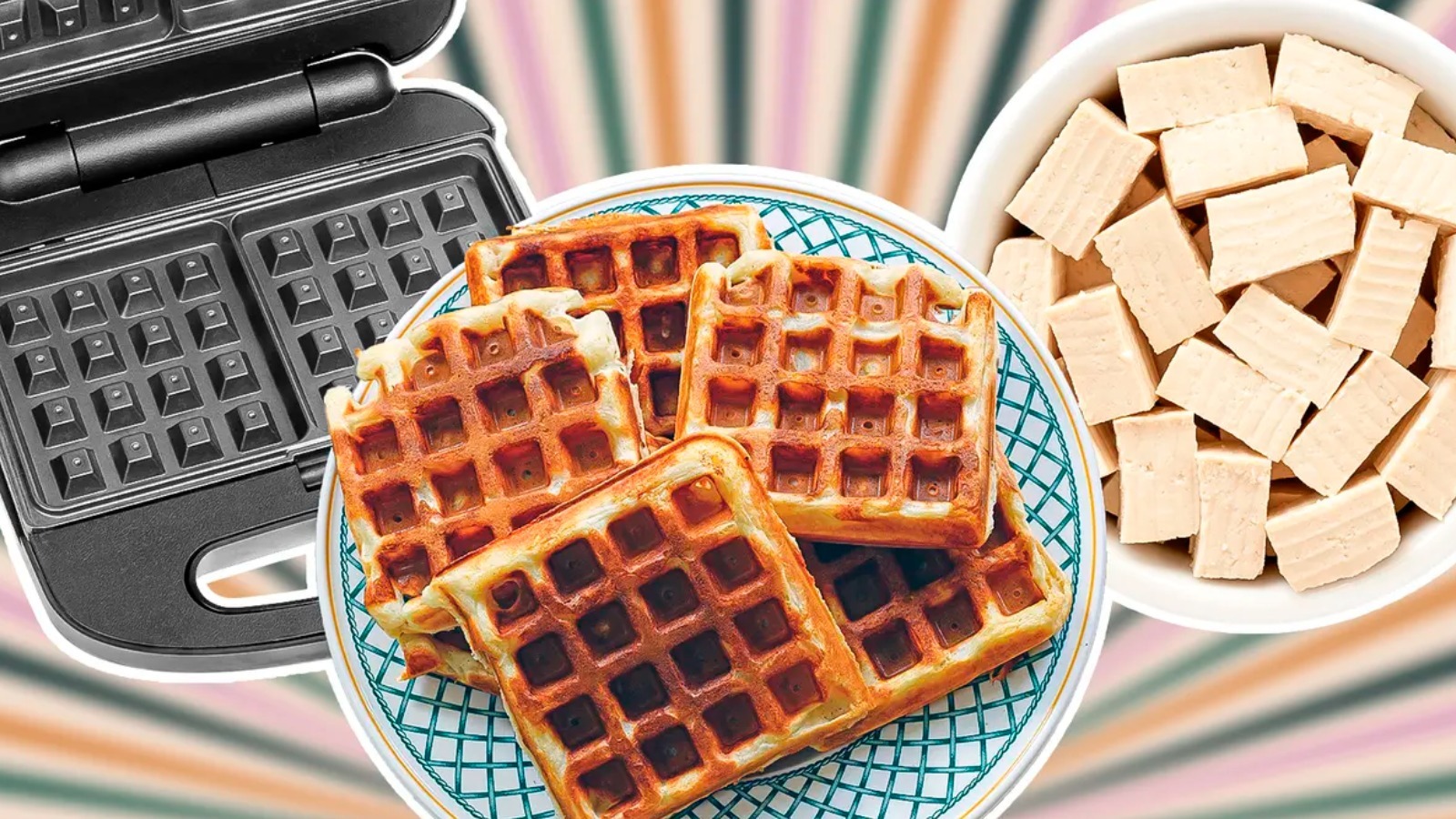 Give Your Tofu A Crispy Overhaul With A Waffle Iron