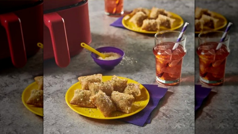 totino's pizza rolls with Parmesan and garlic