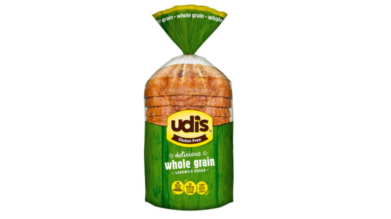 Whole grain gluten free bread