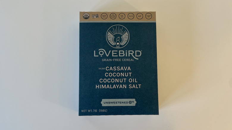 Lovebird Unsweetened Grain-Free Cereal