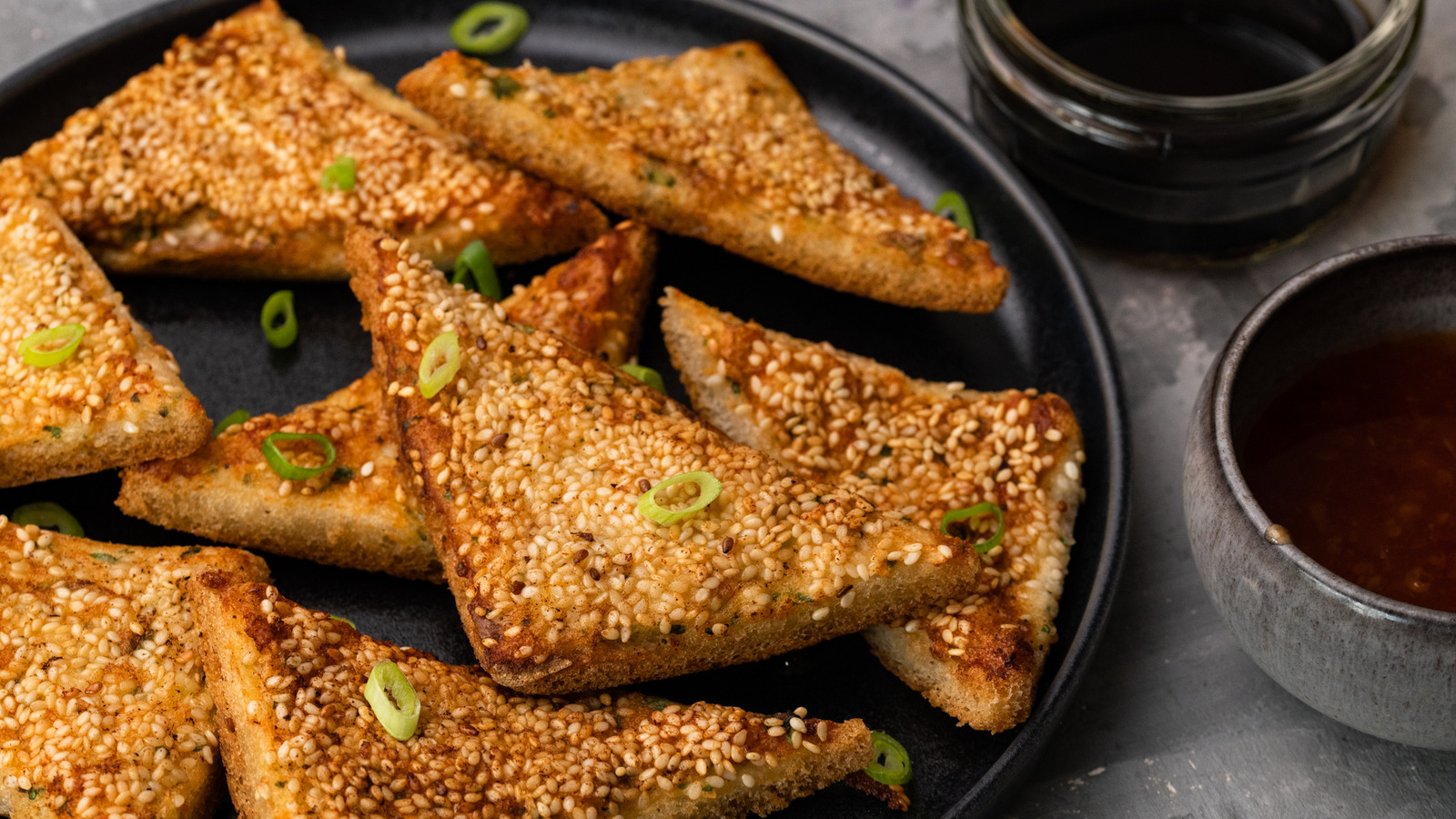 Golden Fried Shrimp Toast Recipe