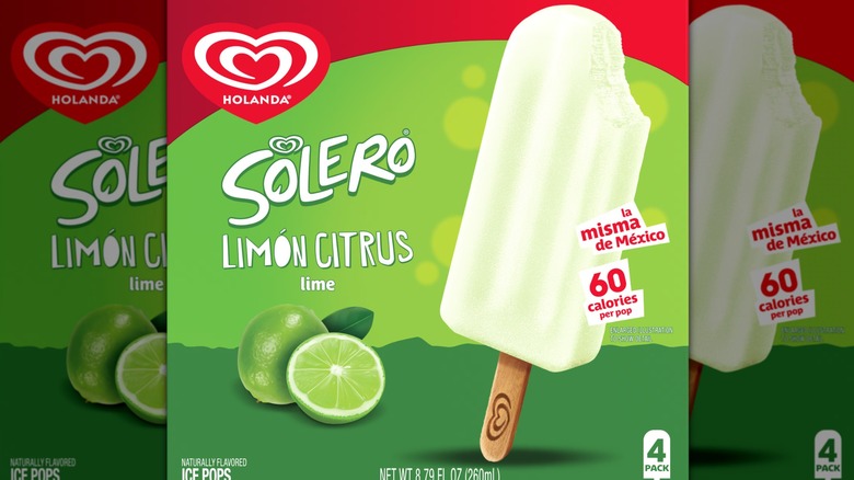 Solero Lime Bar box.