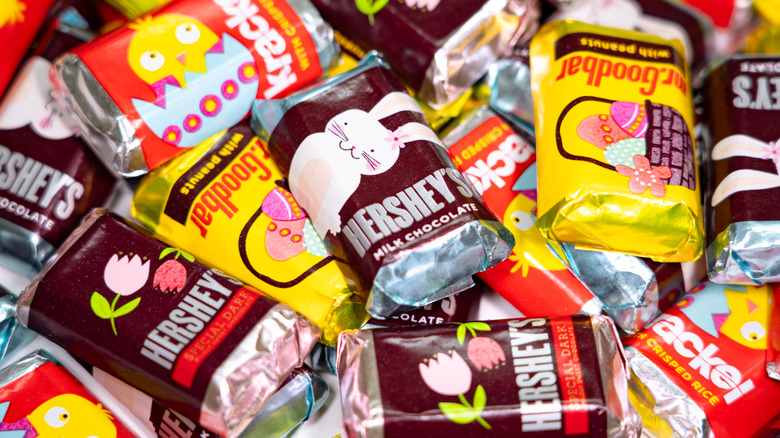 Hershey's special dark and other candy bars