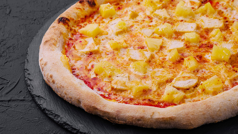 Pineapple on pizza