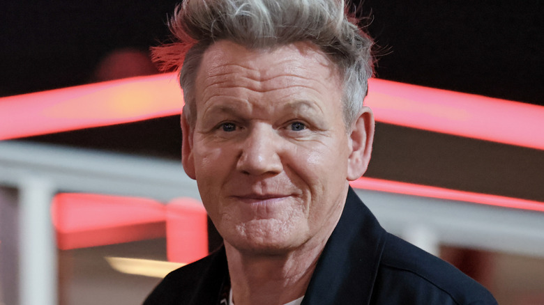 Gordon Ramsay headshot with blurred background