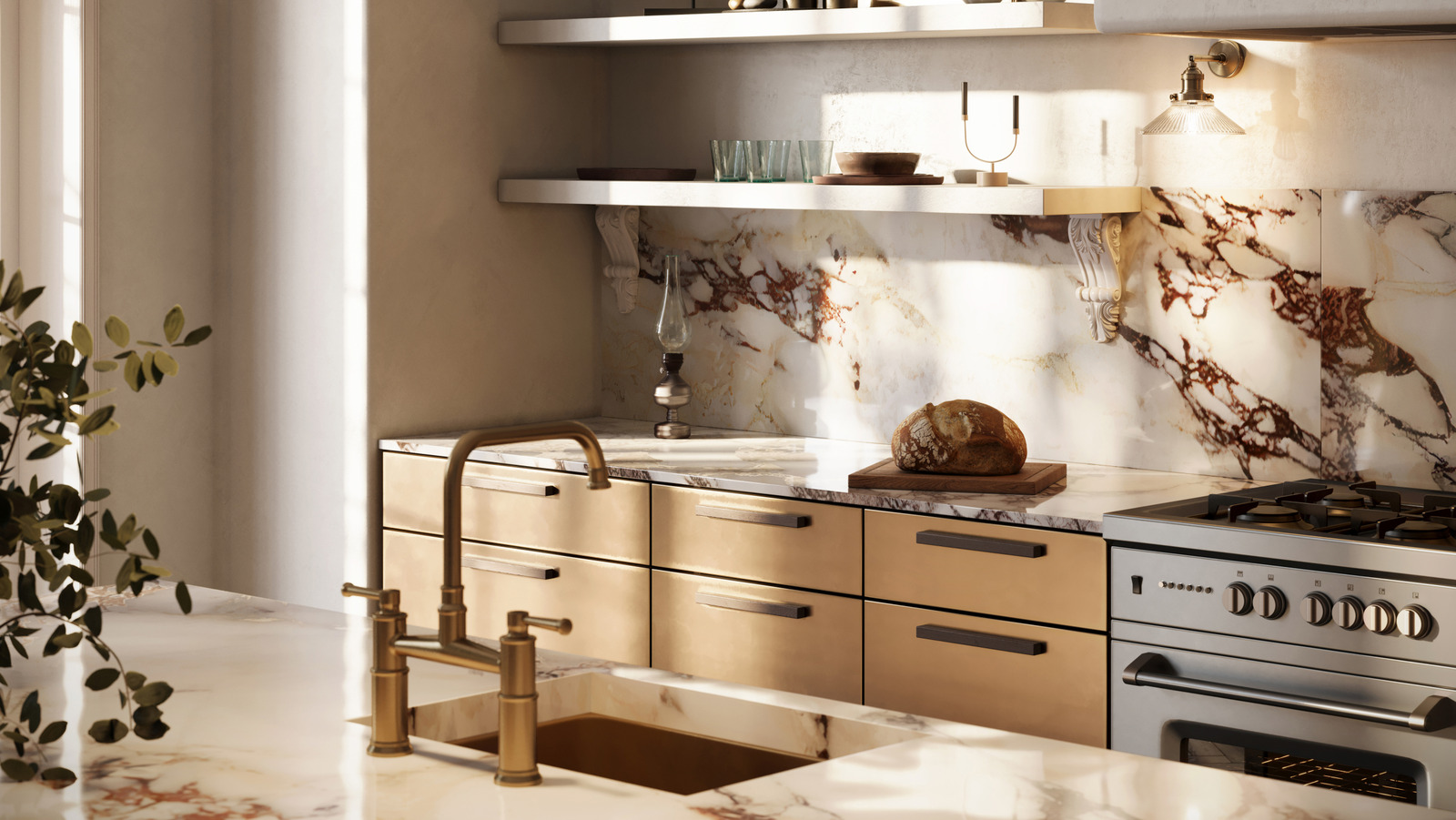 Great News For Maximalists: This Dramatic Countertop Trend Is On The Rise - Tasting Table