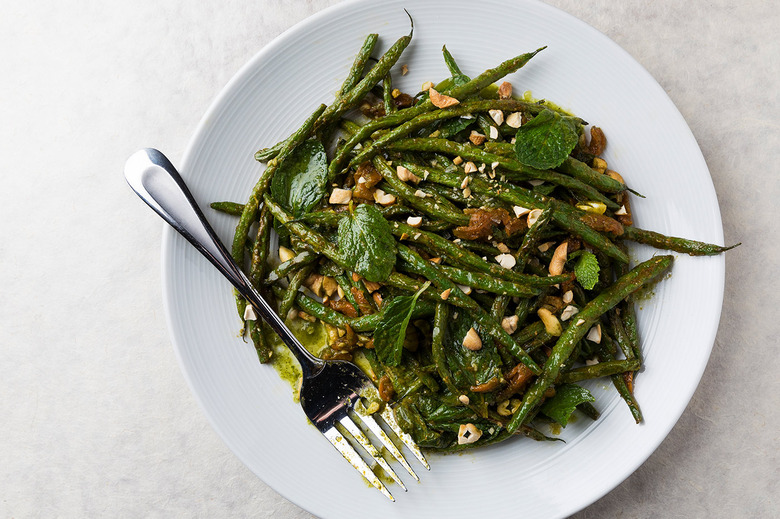 Israeli Green Beans with Ras el Hanout