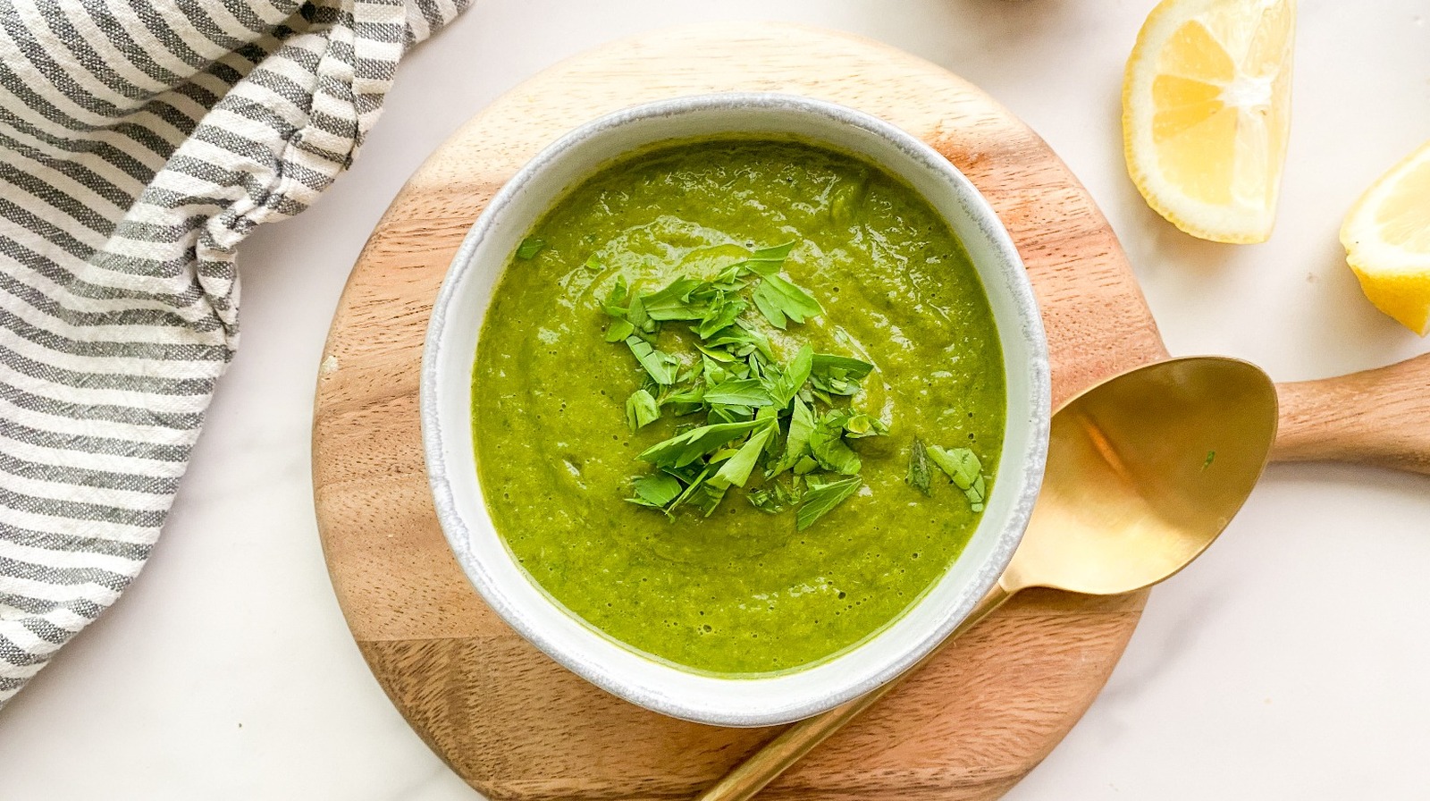 Green Detox Soup Recipe