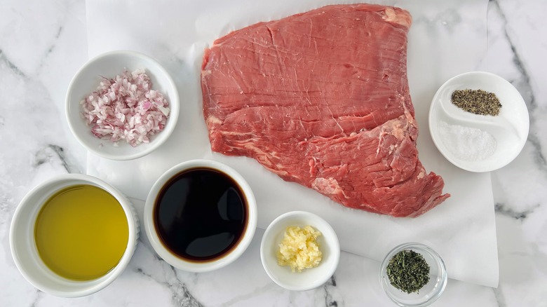 Grilled Balsamic Flank Steak Recipe