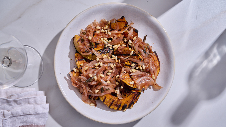butternut squash agrodolce in a bowl