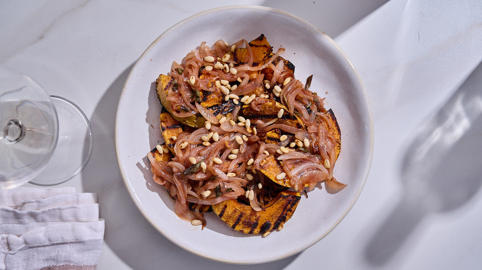 Grilled Butternut Squash Agrodolce Recipe