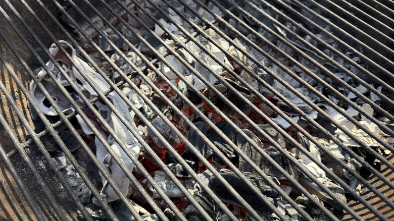 Close up of grill