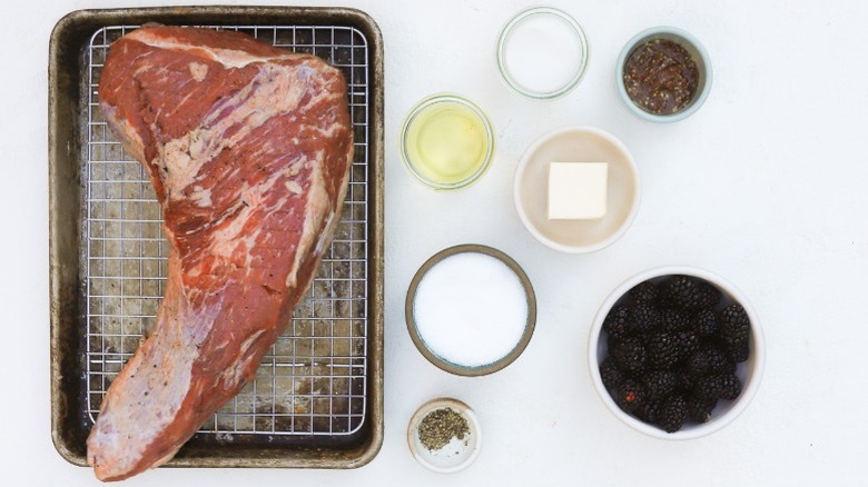 Ingredients for grilled tri tip