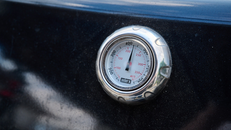 preheating the grill to medium high heat
