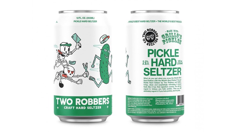 Pickle Hard Seltzer cans