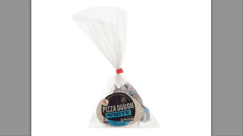 Bag of Giant Out Brand fresh pizza dough