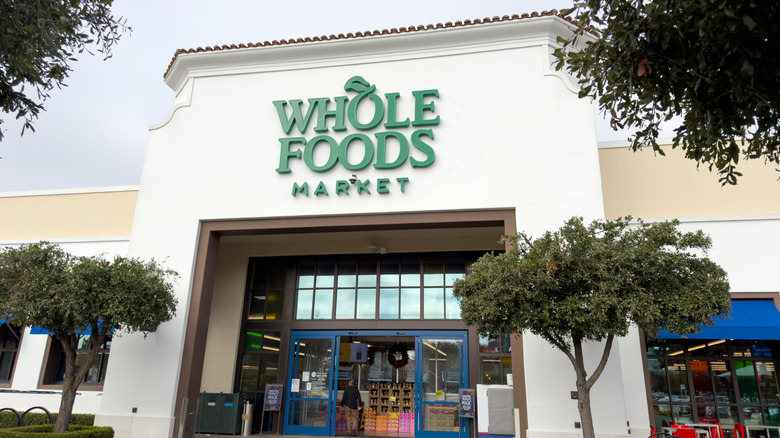 The exterior of a whole foods