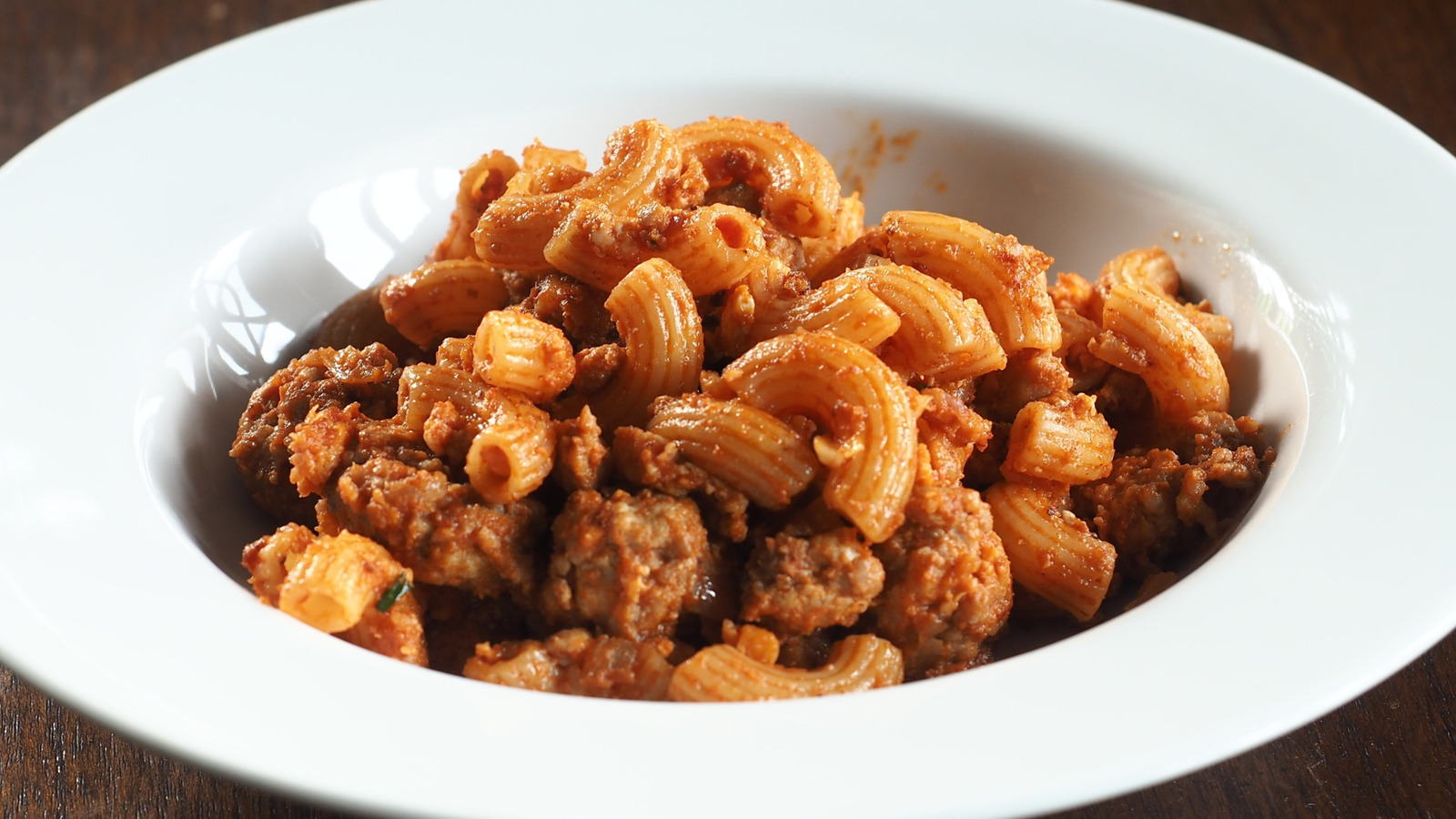 If You Have A Pound Of Ground Beef, Macaroni, And Canned Tomato Soup, You Could Have Dinner Ready In 30 Minutes