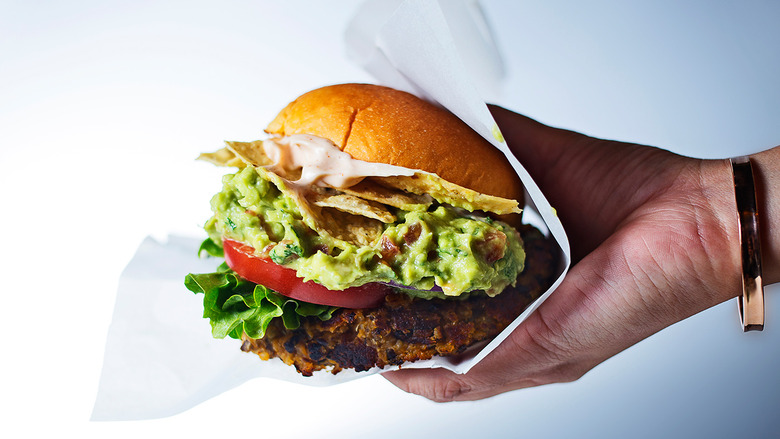 Guacamole Veggie Burger