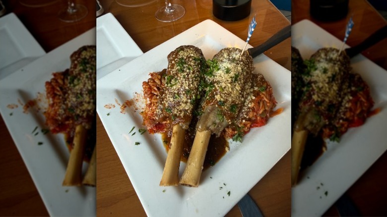 Mykonos Kuzina's lamb shank