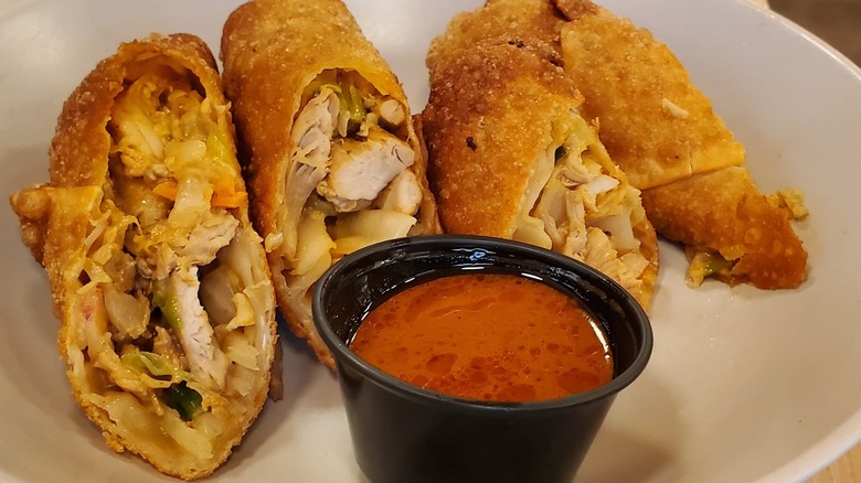 Chicken birria eggrolls from Germain's in Gainesville, FL