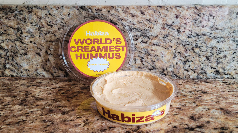 Habiza Hummus spiced lemon flavor