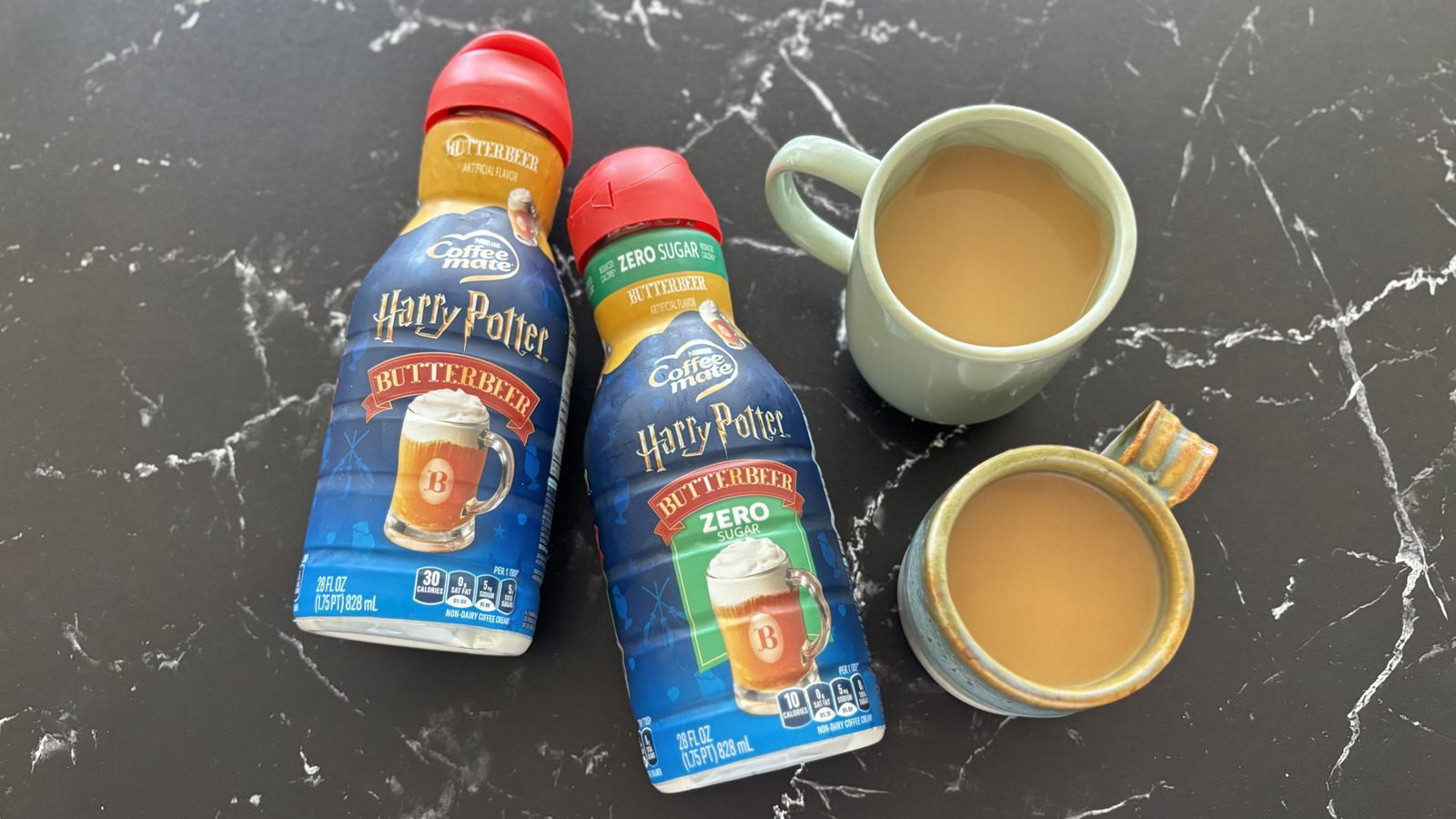 Review: Only One Harry Potter X Coffee Mate Butterbeer Flavored Creamer Will Transport You To Hogwarts - Tasting Table