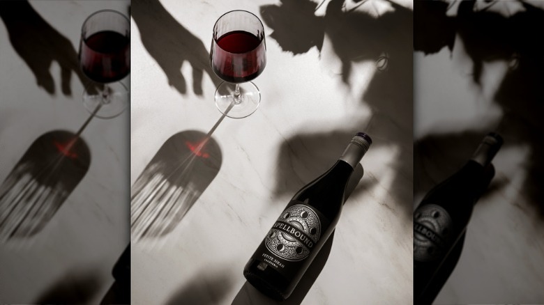 bottle of Spellbound Wines' Petite Sirah