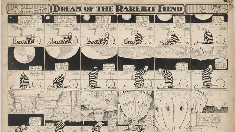 A "Dream of the Rarebit Fiend" strip