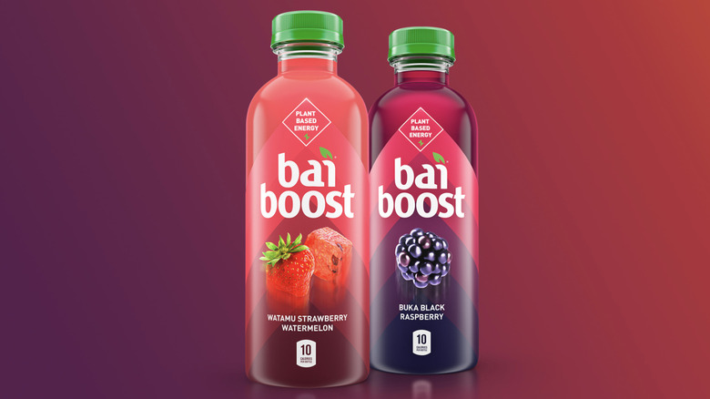 Two bottles of Bai Boost side by side