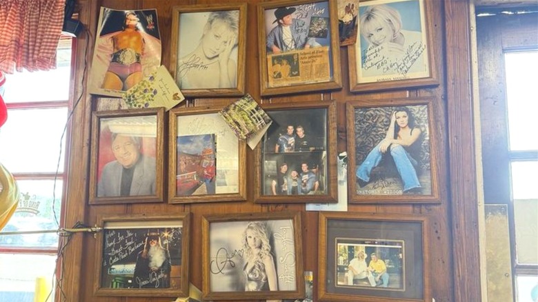 Center Point's wall of celebrities
