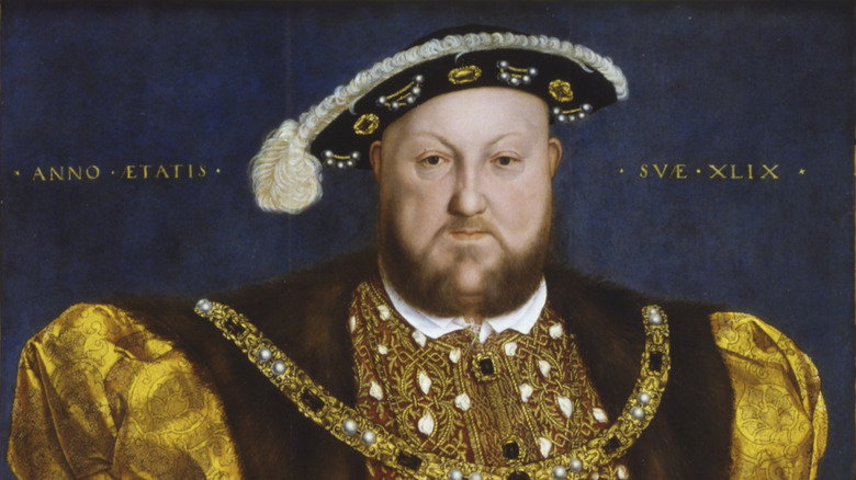 A portrait of King Henry VIII