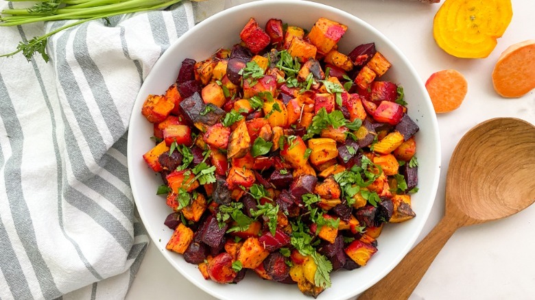 Herbed Roasted Root Vegetables Recipe