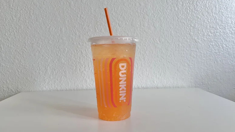Dunkin' Sunzest Zero Energy Drink on white background