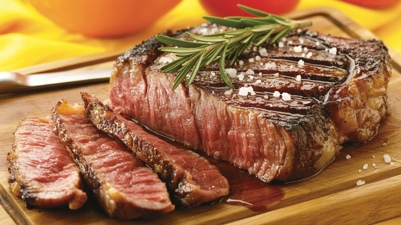 Juicy cuts of steak
