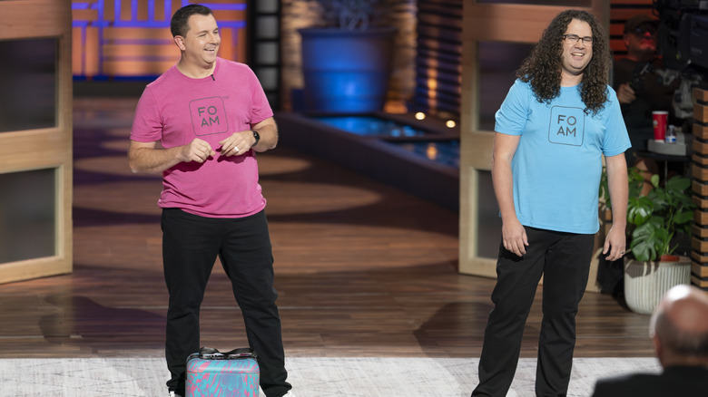 Chad Lee and David Kittle present FOAM on Shark Tank