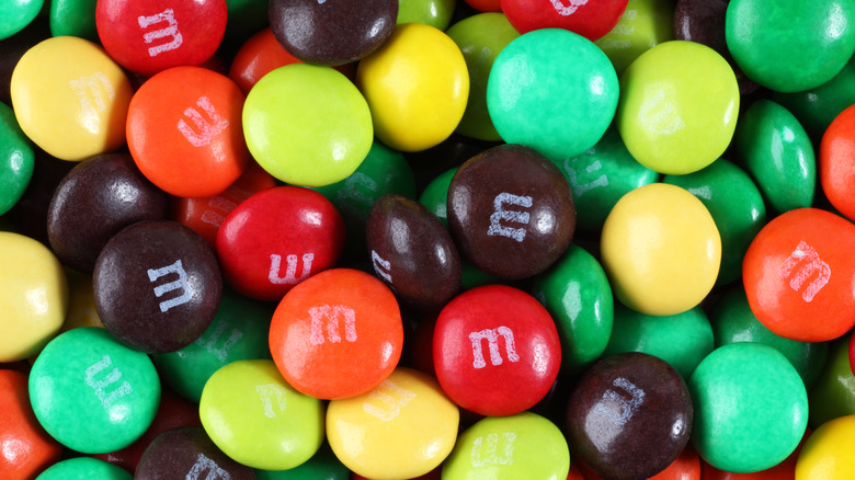 cluster of M&Ms